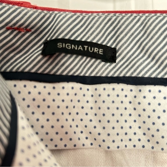 Talbots Red/Pink Spring/Summer Cropped Signature Pants Sz 14P - Picture 14 of 15